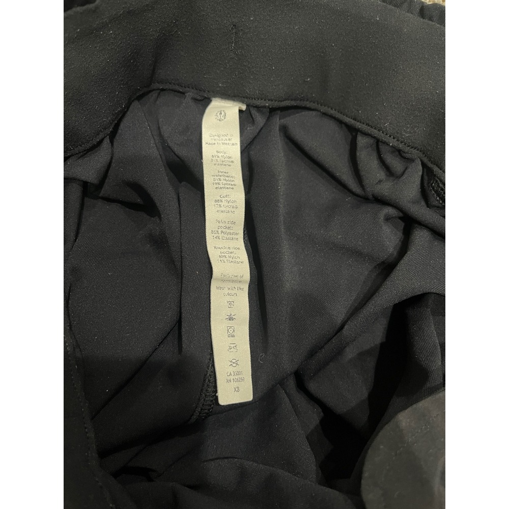 Lululemon On the Fly Jogger 7/8 Black Luxtreme Pants Size 10 LW5CV4S - Picture 3 of 6